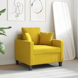  Fotelja Svjetložuta 60 cm od tkanine | shoptok.hr