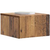  Noćni ormarić za montažu na zid Staro drvo 33 x 34,5 x 20 cm | shoptok.hr