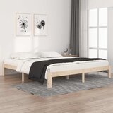  Okvir za krevet od masivnog drva 180 x 200 cm veliki bračni | shoptok.hr