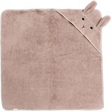 Kindsgut Ružičasti/smeđi pamučan dječji ručnik s kapuljačom 75x75 cm Rabbit – | shoptok.hr