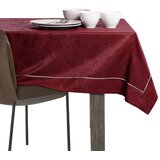 AmeliaHome Stolnjak Gaia s manšetom i obrubom 110x110 cm, bordo | shoptok.hr
