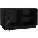 TV ormarić crni 70 x 34 x 40 cm od masivne borovine | Eponuda.ba