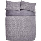 Catherine Lansfield Siva posteljnina za zakonsko posteljo 200x200 cm Allure Sparkle – | Shoptok.si