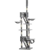 HOMESTAR Mačje drevo 60x45x240-260 cm svetlo siva, (5000228274) | Shoptok.si