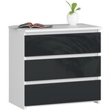 AKORD SZAFKA NOCNA CL3 60 cm PK BIAŁA / GRAFIT POŁYSK, (21736922) | Shoptok.si