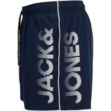 Jack & Jones Muški kupaći Swim Splice Logo Akm Sn, Teget | ePonuda.com