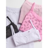 Sinsay Pamučne potkošulje na naramenice s motivom mašni 5 pack | shoptok.hr