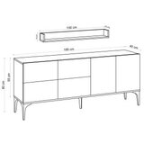 Hanah home komoda stella travertine | ePonuda.com