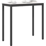  Stol za bar Bijelo 110 x 55 x 105 cm Čvrsto borovo drvo | Shoptok.si