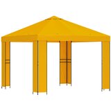vidaXL Paviljon 3 x 3 m Rumena Poliester in jeklo 190, (5000218816) | Shoptok.si