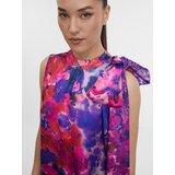 Orsay Purple Women's Floral Top - Women's | Shoptok.si