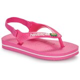 Havaianas Japonke BABY BRASIL LOGO II Rožnata cene