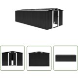  The Living Store Vrtna lopa 257x580x181 cm kovinska antracit - Vrtna Lopa, (21745163) Cene