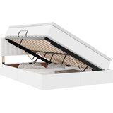  Krevet s madracem i skladištem Čista bijela 140 x 190 cm | shoptok.hr