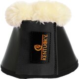 Kentucky Horsewear Usnjeni zvonci iz ovčje kože - črni - XXL | Shoptok.si