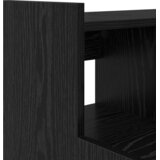 vidaXL Stol Crni hrast 97 x 45 x 90 cm Konstruirano drvo | shoptok.hr