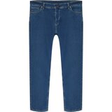 Trendyol Navy Blue Slim Fit Flexible Fabric Plus Size Jeans Trousers Cijene