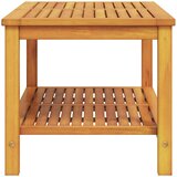  Bocni stol Prirodna nafta 90 x 50 x 45 cm Čvrsto drvo akacije | shoptok.hr