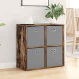  Strani šal s predalom Dimljeni oreh 68,5 x 32 x 67 cm, (5000233836) | Shoptok.si
