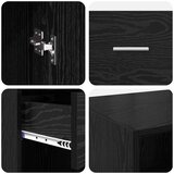  Visok predalnik s predalom Črna Orehovina 50 x 42,5 x 225 cm, (5000108266) | Shoptok.si