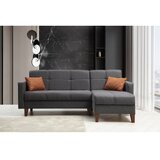 Atelier Del Sofa ugaona garnitura polya dark grey