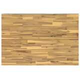  120 x 70 x 75 cm Čvrsto drvo akacije Bijela Pravokutni - Bijela 120 x 70 x 75 cm Četvrtasto | shoptok.hr