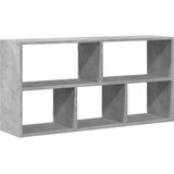  Zidna polica siva boja betona 100x25x50 cm konstruirano drvo | Eponuda.com