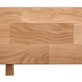 MID.YOU POSTELJA 180 cm x 200 cm , les divji hrast | Shoptok.si