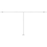 Tenda na ručno uvlačenje s LED svjetlima 600x350 cm krem | shoptok.hr