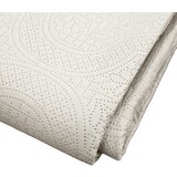 Douceur d intérieur Kremno bel komplet pregrinjala in prevleke za vzglavnik iz mikrovlaken 240x260 cm Romane – | Shoptok.si