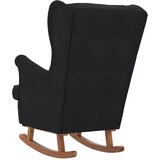  Ljuljačka s jastukom Crna 92 x 71 x 100 cm Šperploča | Eponuda.com