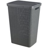 Curver KOŠ ZA PERILO - JUTA, 58L, 43X60X34 CM, TEMNO SIV | Shoptok.si