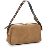 Pinko Torbe BAULETTO TRITTICO SUEDE SPRAYI 106761 A3DB Bež | Shoptok.si