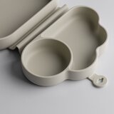 Tommee Tippee EasiStick™ Silicone Foldable Plate škatla za malico 4m+ Green 1 kos | Shoptok.si