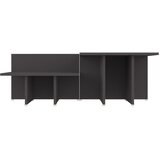  Stolići za kavu 2 kom sivi 111,5 x 50 x 33 konstruirano drvo | shoptok.hr
