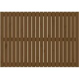  Uzglavlje za krevet boja meda 127,5x3x90 cm masivna borovina | shoptok.hr
