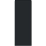 vidaXL Omarica za čevlje črna 52x37,5x100 cm inženirski les | Shoptok.si