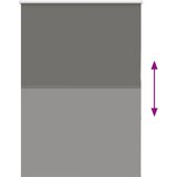 Rolo zavjesa Blackout siva 100x150 cm Širina tkanine 95,7 cm | shoptok.hr