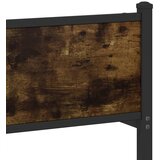  Metalni okvir kreveta bez madraca boja hrasta 80x200 cm | shoptok.hr
