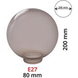  zamenski zadimljeni abažur za svetiljke E27, prečnika 20 cm | Eponuda.com