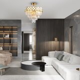  Luster na šipci CARISMA 9xE14/40W/230V zlatna | Eponuda.com