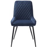 Unique Furniture Plava baršunasta blagovaonska stolica Milton - | shoptok.hr