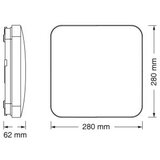 Osram LED pravougaona plafonjera 18W 3000K IP20 | Eponuda.com