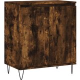 vidaXL Komoda dimljeni hrast 60x35x70 cm inženirski les | Shoptok.si