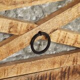  Konzolna mizica 110x30x76 cm trden mangov les | Shoptok.si