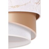  Duolla - Visilica na sajli KOBO 1xE27/15W/230V prečnik 45 cm bela/roze zlato | Eponuda.com