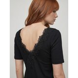 Sinsay Bluza s kratkim rukavima i čipkastim izrezom na leđima | shoptok.hr