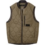 Tom Tailor Brezrokavnik oliva / črna | Shoptok.si