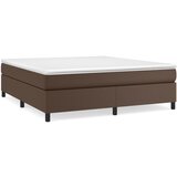 The Living Store Posteljni okvir rjav 180x200 cm umetno usnje - Box Spring Posteljni Okvir, (21520621) | Shoptok.si