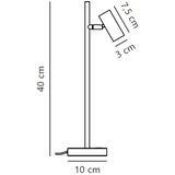 Nordlux LED prigušiva stona lampa OMARI LED/3,2W/230V crna | Eponuda.com